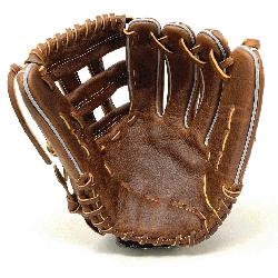 inch H Web baseball glove. Awesome feel and awesome leather. Chestnu