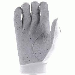 tally embossed, perforated cabretta sheepskin palm provides maximum grip and 