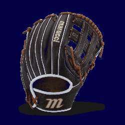 TYPE 45A3 12 H-WEB Baseball Glove The M Type fit system provides integrated thumb and pin