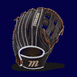 PE 45A3 12 H-WEB Baseball Glove The M Type fit system provides integrated thum