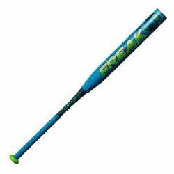 Miken Freak Balanced provides a massive 14” long barrel with an increased sweetspot,