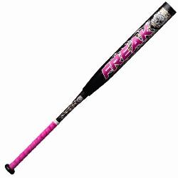 he Miken Freak Maxload provides a massive 14” long barrel with an increased sweetspot, 