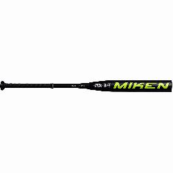 DESIGNED FOR ADULTS PLAYING RECREATIONAL AND COMPETITIVE SLOWPITCH SOFTBALL, this Miken 