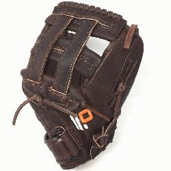 leather is game ready and long lasting Hi-Low lacing maintains the integrity of a fully laced web