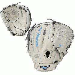 E fastpitch softball series gloves feature a Center Pocket Designed Pattern 