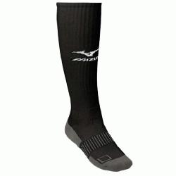 480113-BlackSmall Mizuno Performance Plus Knee Hi Sock, Small, Black