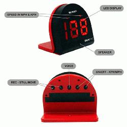  your pitching and swinging speeds with this Net Playz Personal Sports Radar,