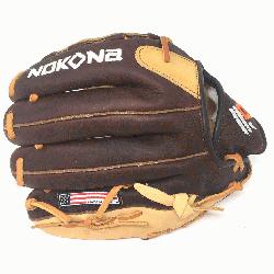  Alpha series from Nokona is created with virtually no break in needed. The glove has now been up