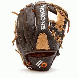 e Nokona Youth Series 10.5 Inch Model I Web Open Back baseball glove is designed f