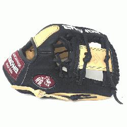 Glove made of American Bison and Supersoft Steerhide leather combined i