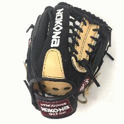 Young Adult Glove made of American Bison and Supersoft Steerh