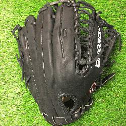 adult black alpha American Bison S-7MTB Baseball Glove 12.7