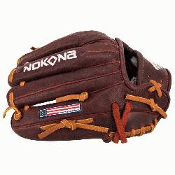 nch Pattern Infielder Glove Kangaroo Leather Shell Combines Superior Durability With