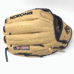 5 Outfield Pattern H-Web Palm Leather American Bison, Back Leather Japanese Cal