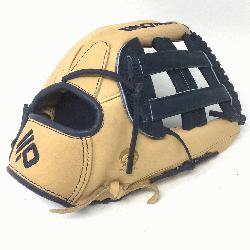  Outfield Pattern H-Web Palm Leather American Bison, Back Leather Japanese CalfSKN Con