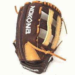 emium Buffalo and Steerhide Leather Nokona s Alpha Series Lightweight and Durable Near game