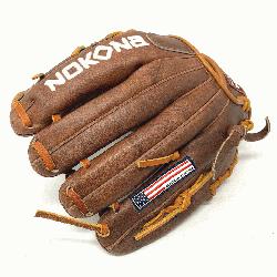 e Nokona 11.5 I Web baseball glove for infield is a remark