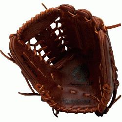  Infield Pattern Modified Web Walnut Steerhide Leather Conventional Open Back. Inspired by Nokon