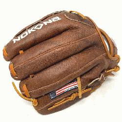 ng the Nokona 12-inch H Web Baseball Glove, a 