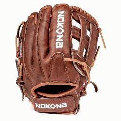 y Nokonas history of handcrafting ball gloves in America for over 80 years, the proprie