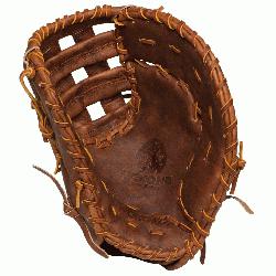 -N70 12.5 inch First Base Glove is inspired by Nokona’s history of excellence and handcraf