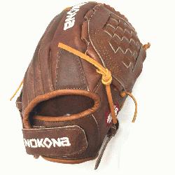 nch 12.50 Nokona Walnut Series Great Stability and Durability Near game-ready bre