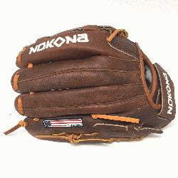 Walnut Crunch 12.50 Nokona Walnut Series Great Stability 