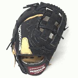  First Base Pattern H Web Open Back Leather: Stampede&