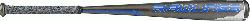 ig-barreled Hybrid bat with 2-5/8-Inch barrel diame