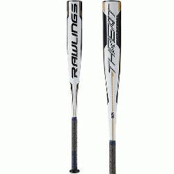 UTZT12-2917 Rawlings 2020 Threat USSSA Baseball Bat, 29 inch (-12), gold, black, white (UTZT12-29 17)