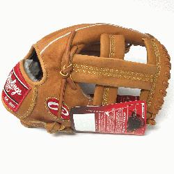  Rawlings PROSPT Heart of the Hide Baseball Glove is 11.75 inch. Made with Horween C55 tanned He