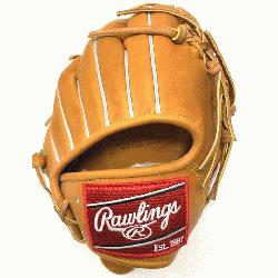 of the PRO12TC Rawlings baseball glove. Made in stiff Horween le