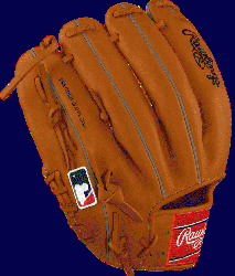  Rawlings Heart of the Hide tan leather baseball glove, featu