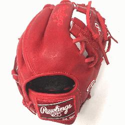 the Hide. Pro I Web. Indent Red Heart of Hide Leather. 