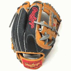 of the Hide 11.5-inch infield glove is crafted from ultra-premium steer-hi