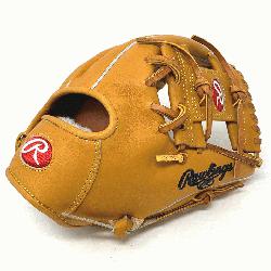 Heart of Hide Japan Tan Leather 11.5 Inch I Web Oval Rawlings R Wrist L