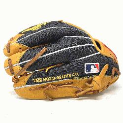 d from Rawlings world-renowned Tan Heart of the Hide steer leather and pro deco mesh back