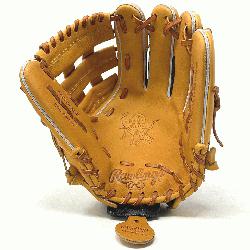 Constructed from Rawlings world-renowned Tan Heart of the Hide steer leather and pro dec