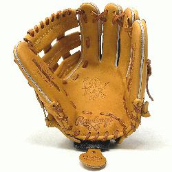 onstructed from Rawlings world-renowned Tan Heart of the Hide steer leather and pro deco mesh back