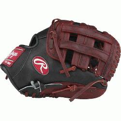 tion Color Sync Heart of the Hide baseball glove features a PRO H Web 