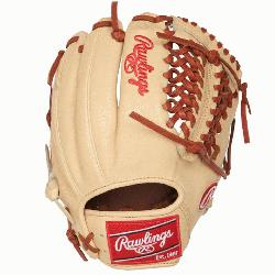  The Rawlings Heart of the Hide PRO205-4CT is an 11.75-inch modified trapeze glove designed