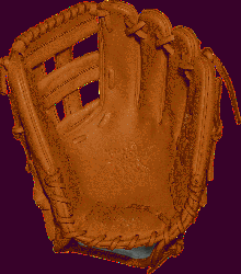  The Rawlings Heart of the Hide PRO205-6 classic tan colorway glove in the 200 