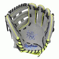The Rawlings PRO205-6GRSS 11.75 inch glove is designed for infield players, specifically th