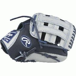 on Color Sync Heart of the Hide baseball glove features a PRO H Web pattern