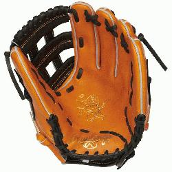  Hide baseball glove from Rawlings features a PRO H Web patter