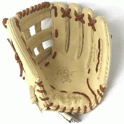 Rawlings Heart of the Hide PRO-303 pattern outfield baseball glove with camel leather and tan l