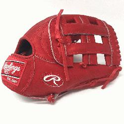 f the Hide PRO303 Baseball Glove. 12.75 Inches, H Web, and open back. Red Heart of the Hid