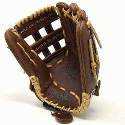 eart of the Hide PRO-303 pattern outfield baseball glove is an e