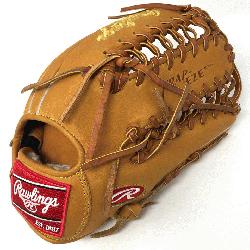 art of the Hide 12.75” baseball glove features a the PR