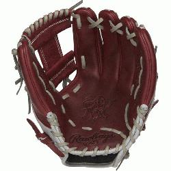 Rawlings world-renowned Heart of the Hide® steer hide leather, Heart of the Hide gloves featur